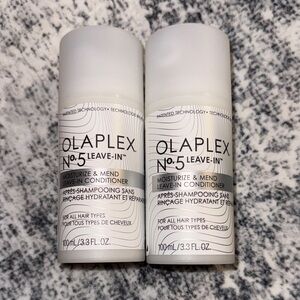 OLAPLEX No.5 Leave-In Moisturize & Mend Leave In Conditioner 3.3 Oz/ 100mL 2 Pc